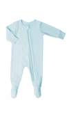 Everly Grey Kids'  Jersey Long Sleeve Footie In Blue