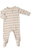 Everly Grey Kids'  Jersey Long Sleeve Footie In Neutral