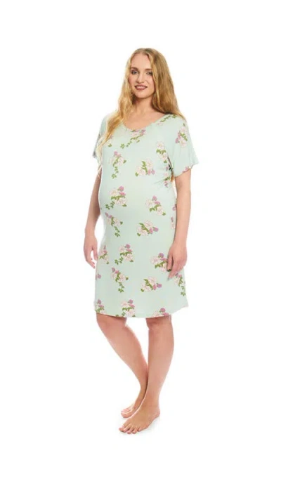 Everly Grey Rosa Maternity/nursing Hospital Gown