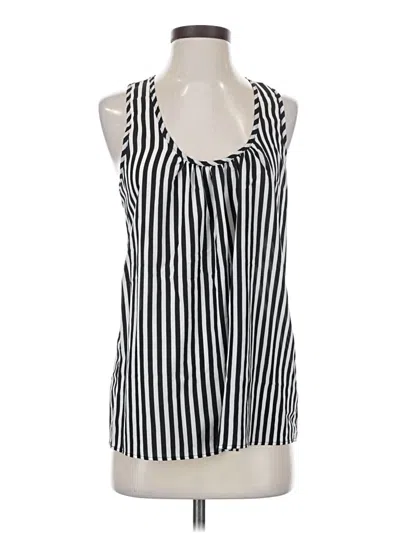 Pre-owned Everly Sleeveless Blouse In Black