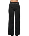 Everlynn Maddie Embellished Pants In Black In Black