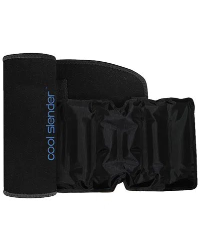 Evertone Cool Slender Fat Freezing Shaper Belt In Black