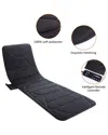 Evertone Therasage Massaging Mat In Black