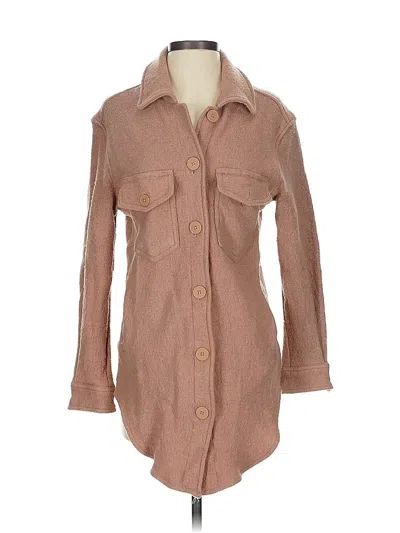 Pre-owned Every Coat In Brown