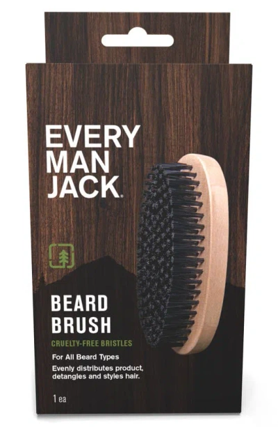 Every Man Jack Beard Brush In Beige