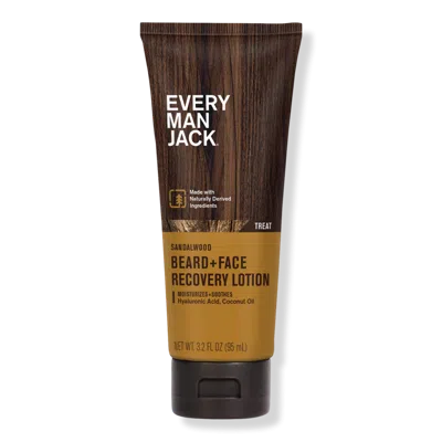 Every Man Jack Sandalwood Beard + Face Recovery Lotion