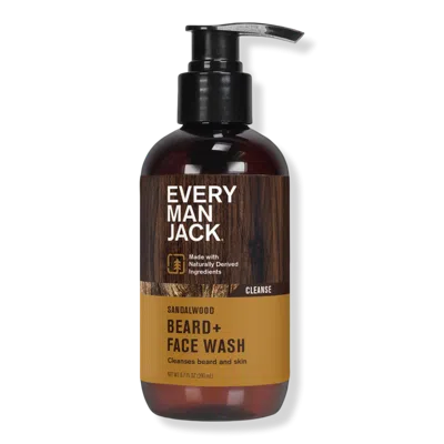 Every Man Jack Sandalwood Hydrating Beard + Face Wash