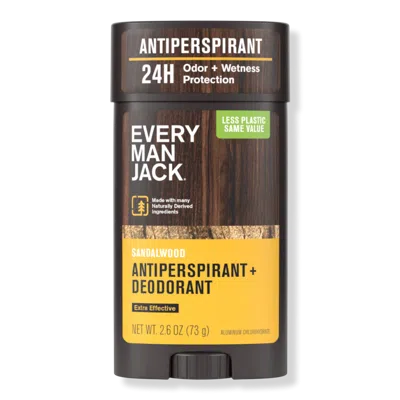 Every Man Jack Sandalwood Men's Antiperspirant Deodorant