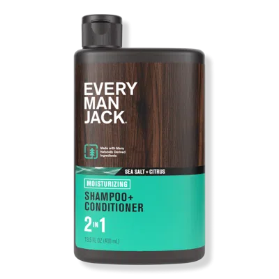 Every Man Jack Sea Salt Men's 2-in-1 Daily Shampoo + Conditioner