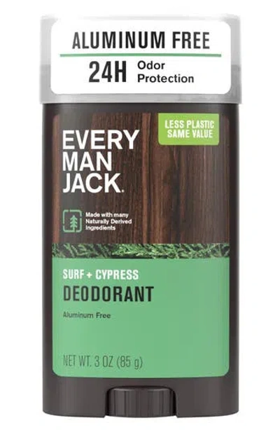 Every Man Jack Surf + Cypress Aluminum-free Deodorant In No Color