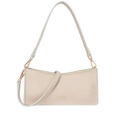Every Other Bags Every Other Single Strap Zip Shoulder Bag In Neutral