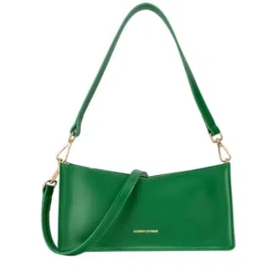 Every Other Bags Every Other Single Strap Zip Shoulder Bag In Green