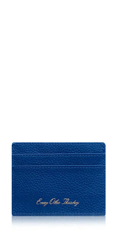 Every Other Thursday Leather Card Holder
