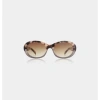EVERY THING WE WEAR A.KJÆBEDE ANMA SUNGLASSES COQUINA/GREY TRANSPARENT SUNNIES