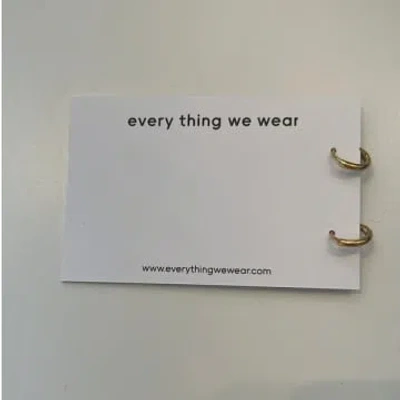 Every Thing We Wear Etww Gold Plated Hoop Earrings 8mm