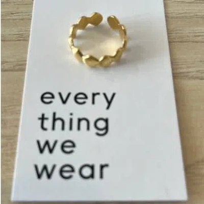 Every Thing We Wear Etww Gold Plated Shell Ring