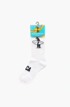 Everyday California Brutus Socks In White