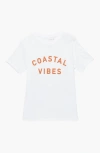 Everyday California Coastal Vibes Tee Shirt In White