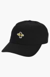 Everyday California Dad Hat Baseball Cap In Black