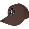 Everyday California Diego Performance Snapback Hat In Chocolate