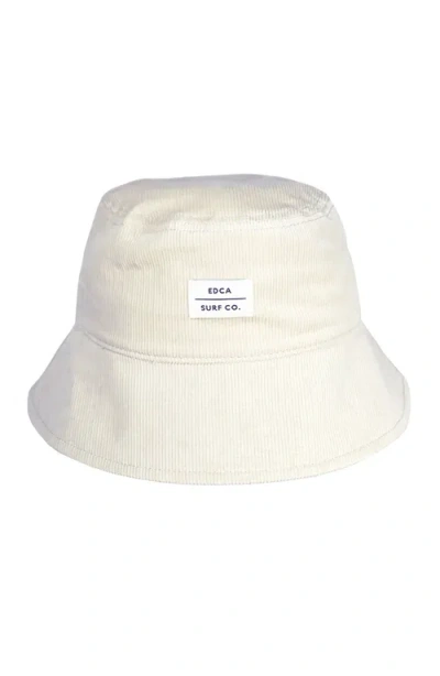 Everyday California Dolores Corduroy Bucket Hat In Stone