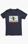 Everyday California Kids'  El Joven Tee In Ocean