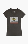 Everyday California La Hermosa Tee Shirt In Charcoal