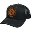 Everyday California Marlin Snapback Hat In Black Camo
