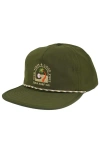 Everyday California Matador Crushable Snapback Hat In Military Green