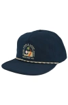 Everyday California Matador Crushable Snapback Hat In Navy