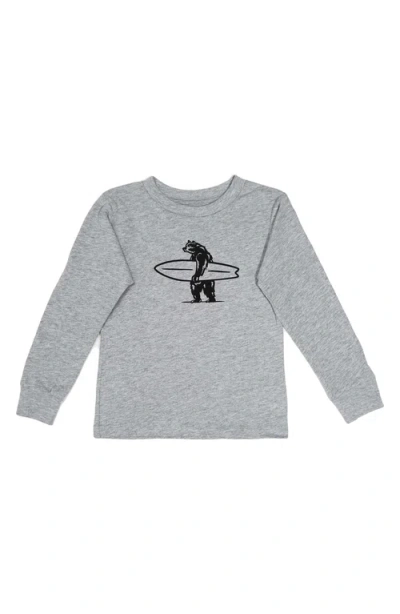Everyday California Mini Simply Long Sleeve Shirt In Heather Gray