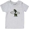 Everyday California Mini Simply Tee In Light Grey