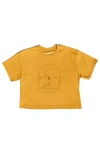 Everyday California San Tropico Tee In Mustard Yellow