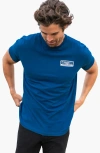 Everyday California Surf Shop Tee Shirt In Cool Blue