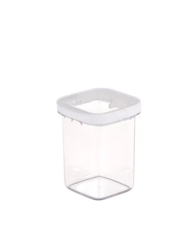 Everyday Solutions Perfect Seal Quick Seal Tritan And San 1.1 Qt, 1.0 L Square, 6" Tall Airtight, Leak-resistant, Stack In Crystal Clear Containers
