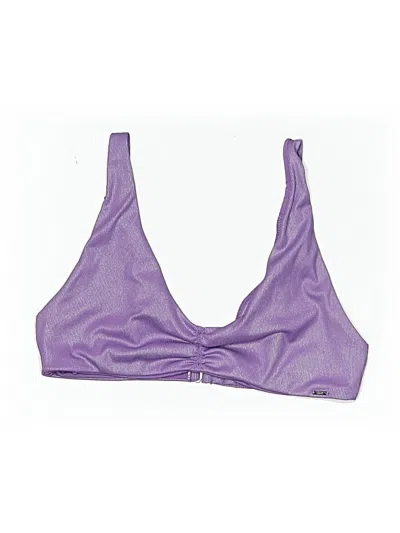 Pre-owned Everyday Sunday Swimsuit Top Purple Swimwear