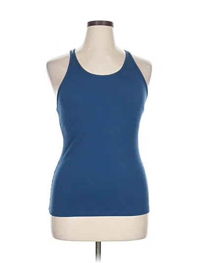 Pre-owned Everyday Yoga Active Tank Top In Blue