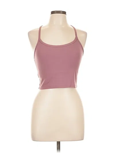 Pre-owned Everyday Yoga Tank Top Pink Halter Neckline Tops
