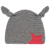 EVERYTHING MUST CHANGE BLACK STRIPED BABY HAT