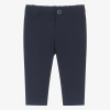 EVERYTHING MUST CHANGE BOYS NAVY BLUE MILANO JERSEY TROUSERS