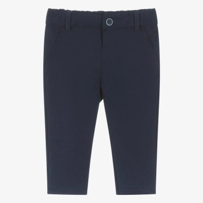 Everything Must Change Babies' Boys Navy Blue Milano Jersey Trousers