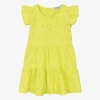 EVERYTHING MUST CHANGE GIRLS GREEN BRODERIE ANGLAISE BUTTERFLY DRESS