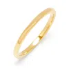 Evesaddiction 2 Mm Thin Gold Tungsten Wedding Band In Gold