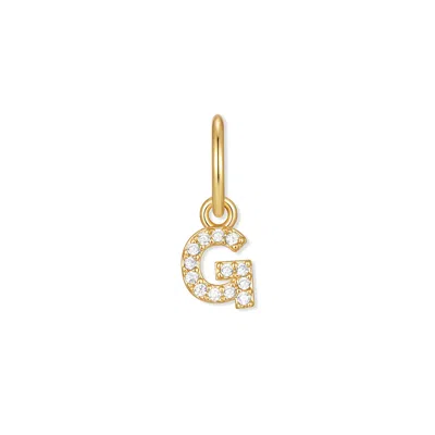 Evesaddiction Baby Initial Charm - Gold / G