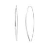 Evesaddiction Bar Drop Earrings - Silver In Metallic