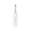 Evesaddiction Bar Hinge Charm - Silver In Metallic