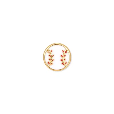 Evesaddiction Baseball Floating Locket Charm