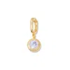 Evesaddiction Birthstone Hinge Charm - Gold / June In Gold