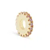 Evesaddiction Birthstone Ring Charm - Gold / October In Pink