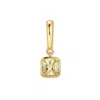 Evesaddiction Birthstone Square Hinge Charm - Gold / November In Gold